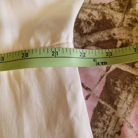 PrettyLittleThing NWT White Blue Embroidery Plunge Playsuit Romper Womens Sz 10 - Picture 11 of 14